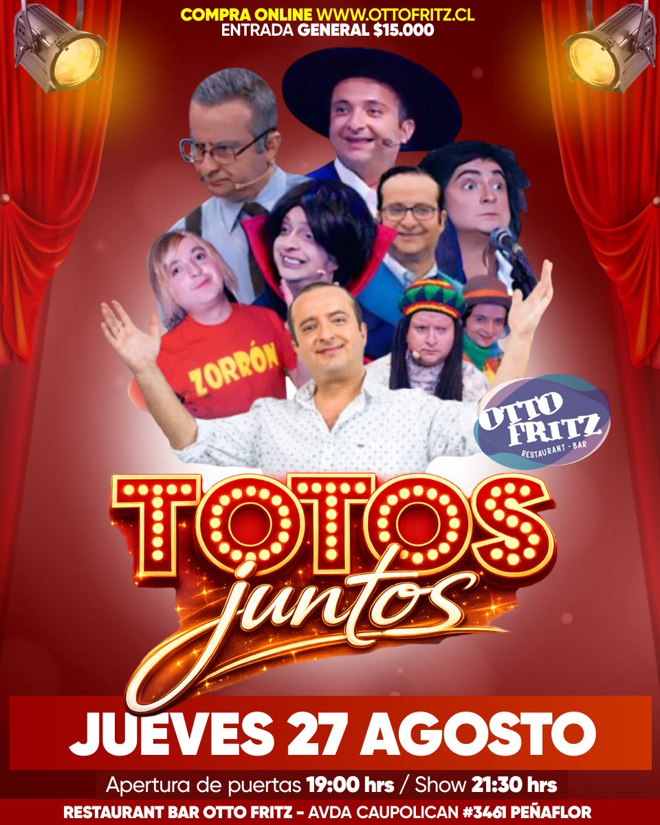 Totos Juntos — 27 ago. 2026