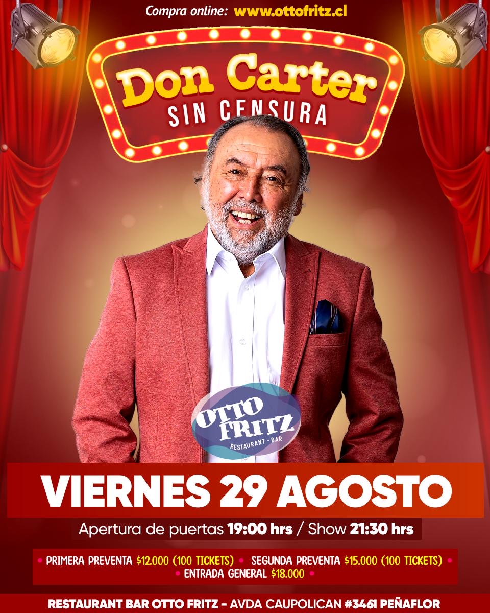 Don Carter En Vivo y ¡Sin Censura! — 29 ago. 2025