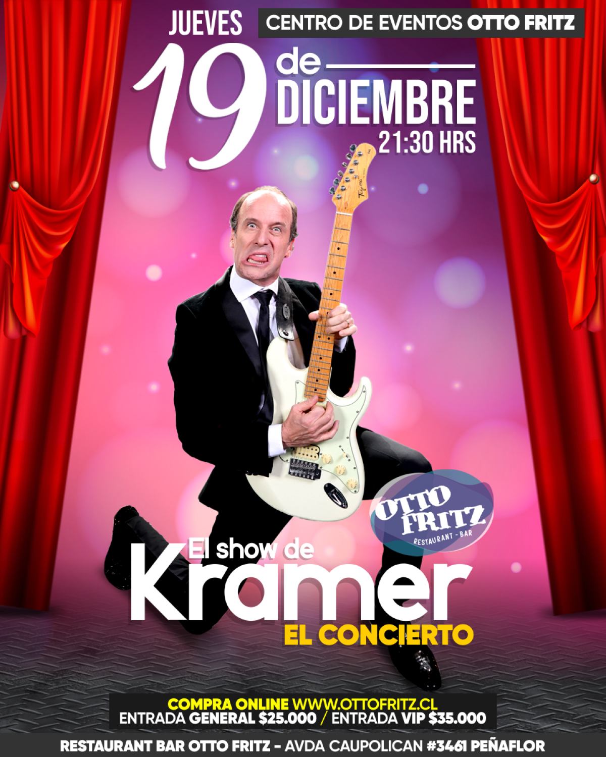 El Show de Kramer El Concierto — 19 dic. 2024