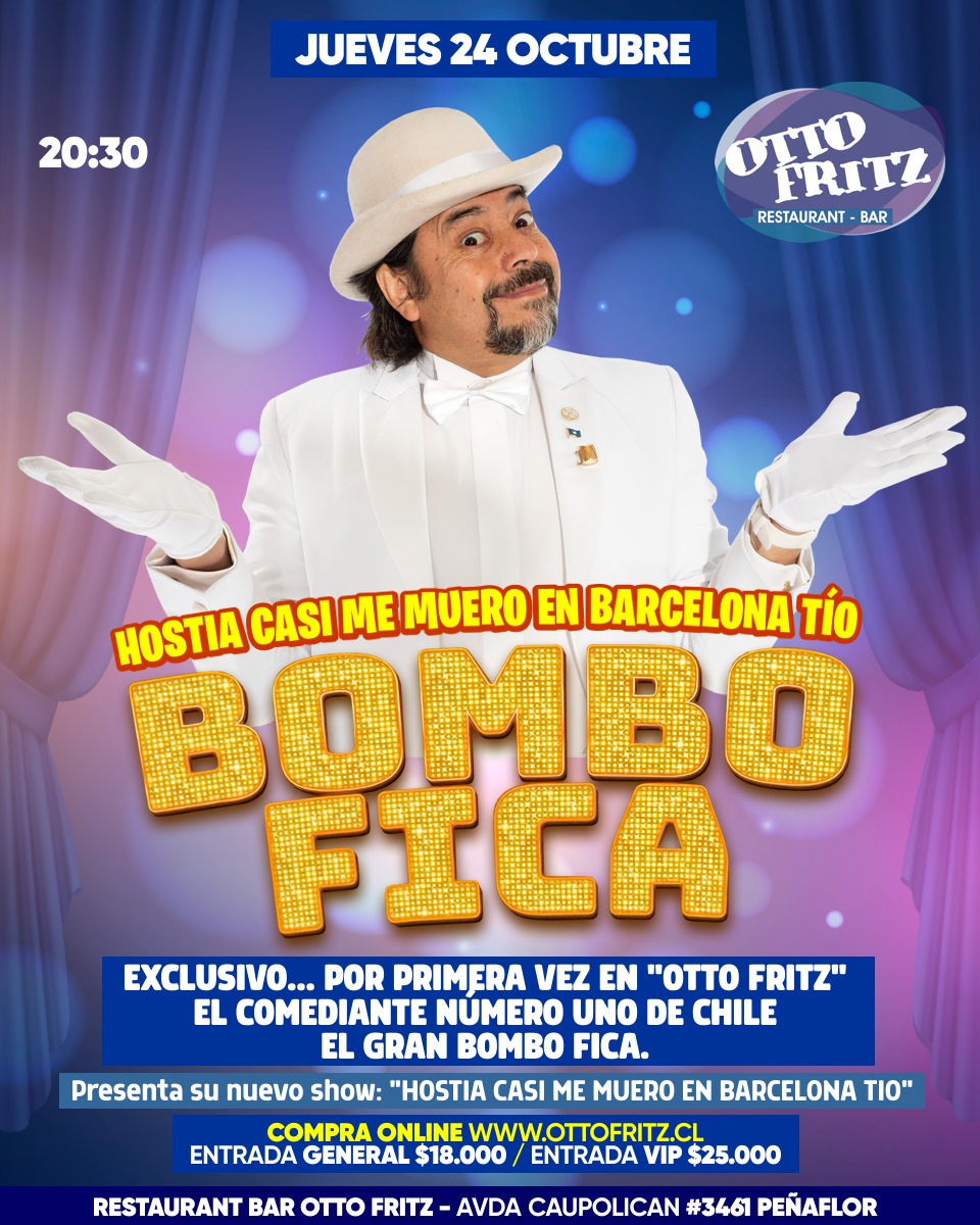 Exclusivo.. Primera vez en Otto Fritz el Gran Bombo Fica — 24 oct. 2024