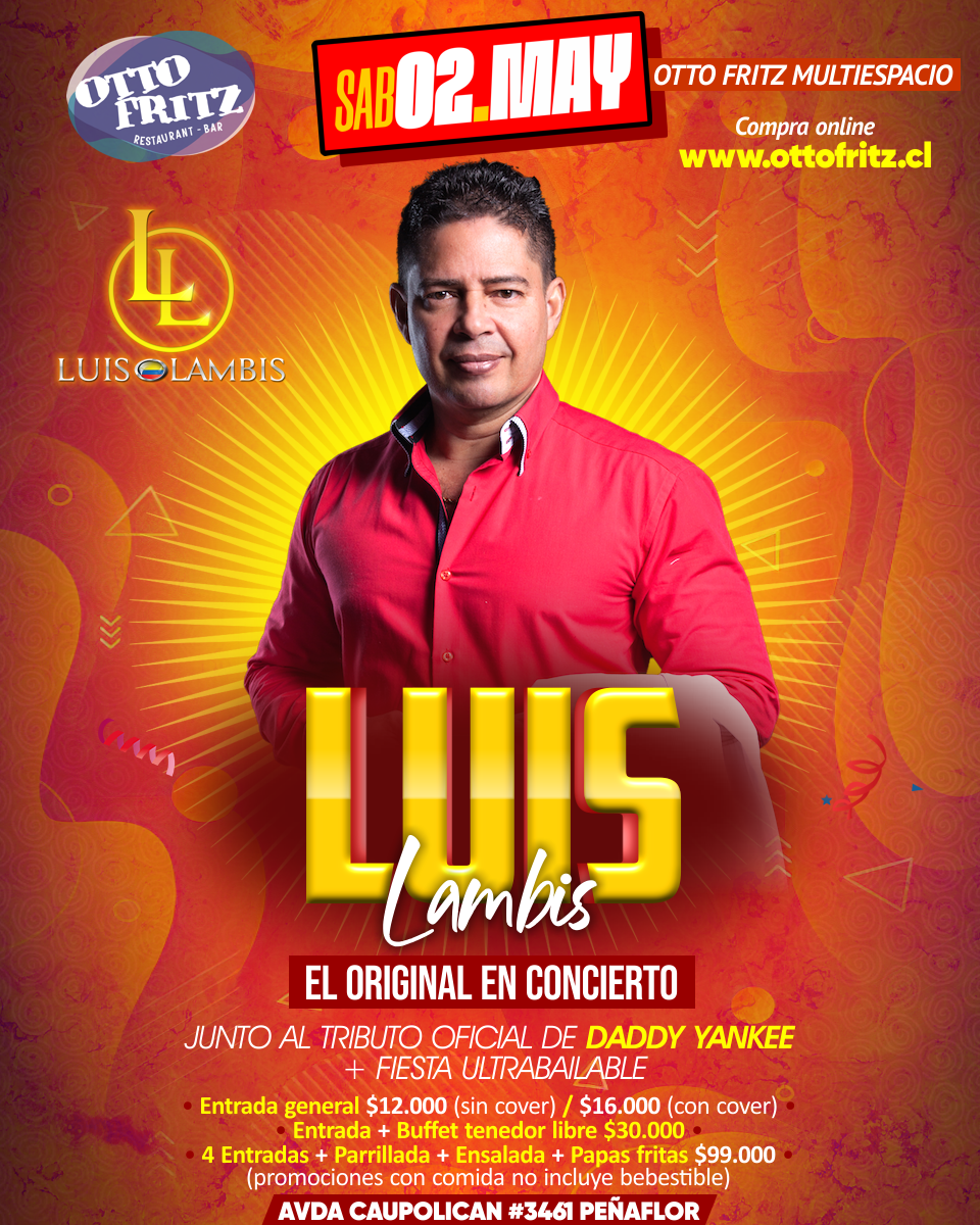 Luis Lambis + Tributo Oficial de Daddy Yankee! — 02 may. 2026